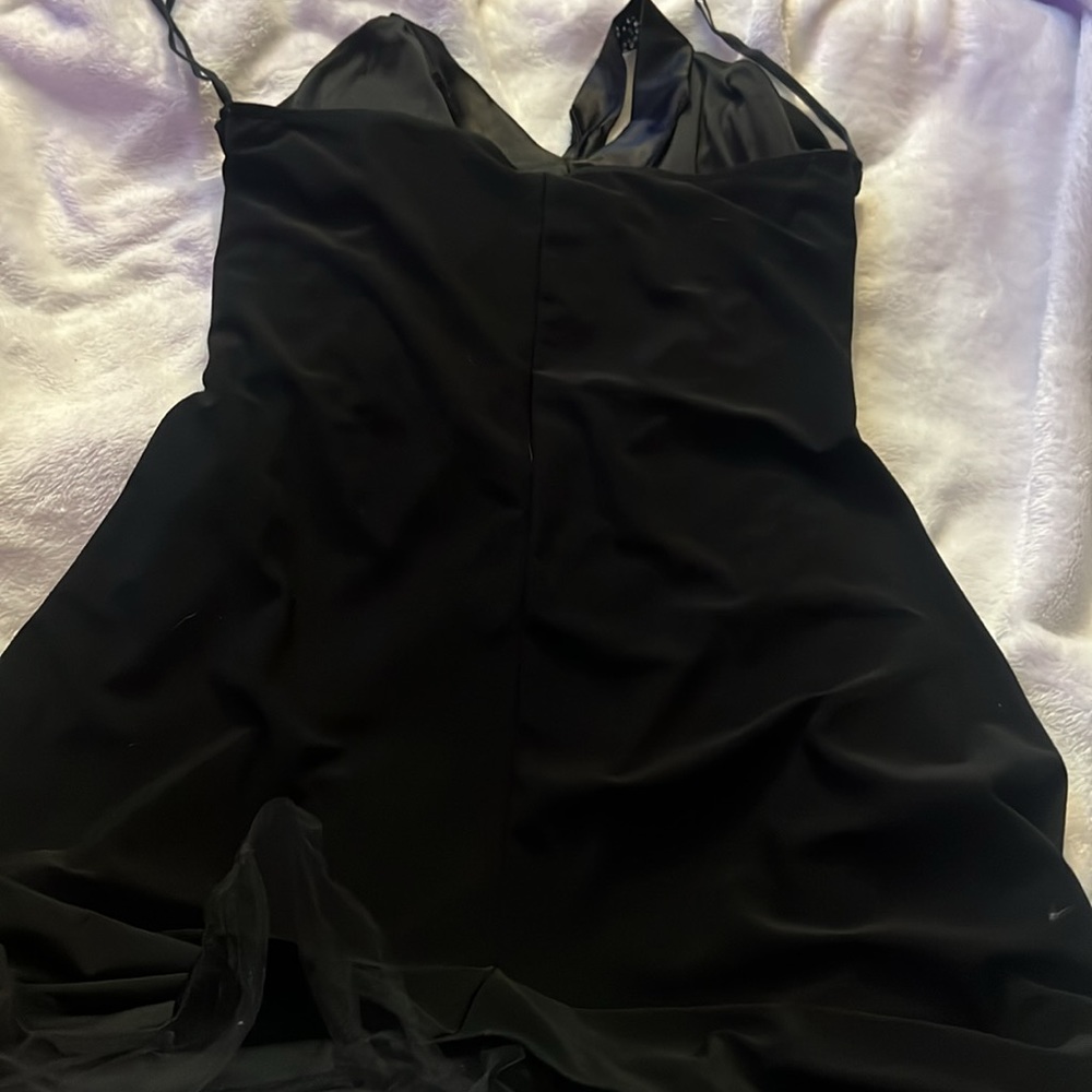 Sparkle Strap Halter Dress - Picture 3 of 3